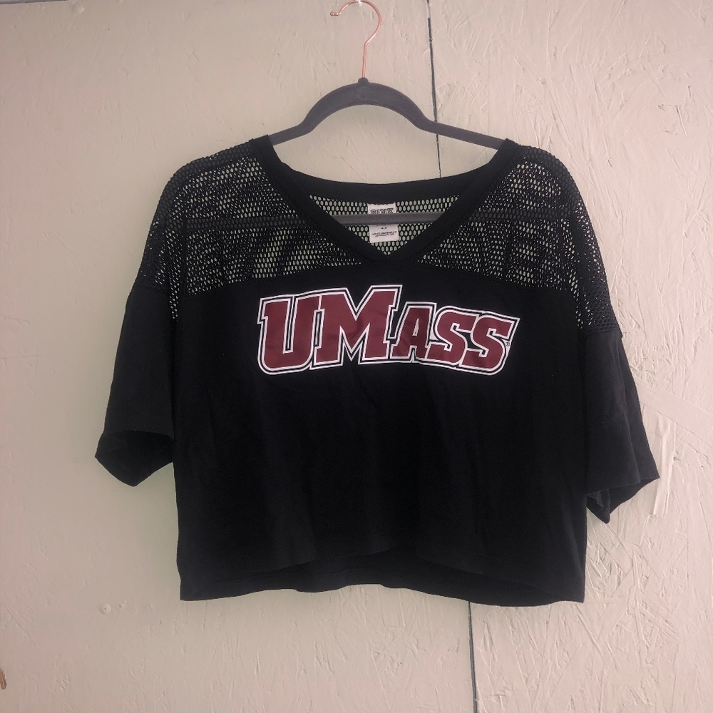 University of Massachusetts Amherst VS Pink Tee